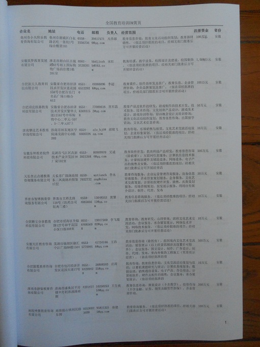 中國教育培訓企業(yè)黃頁可開展精準營銷，電話營銷、郵件營銷、傳真營銷等等多管齊下，圓您銷售冠軍夢