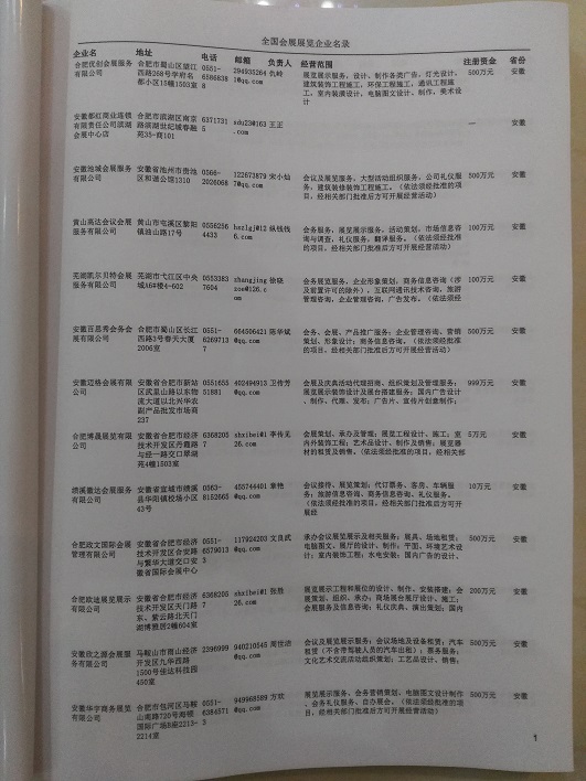中國會(huì)展展覽公司黃頁可開展精準(zhǔn)營銷，電話營銷、郵件營銷、傳真營銷等等多管齊下，圓您銷售冠軍夢(mèng)